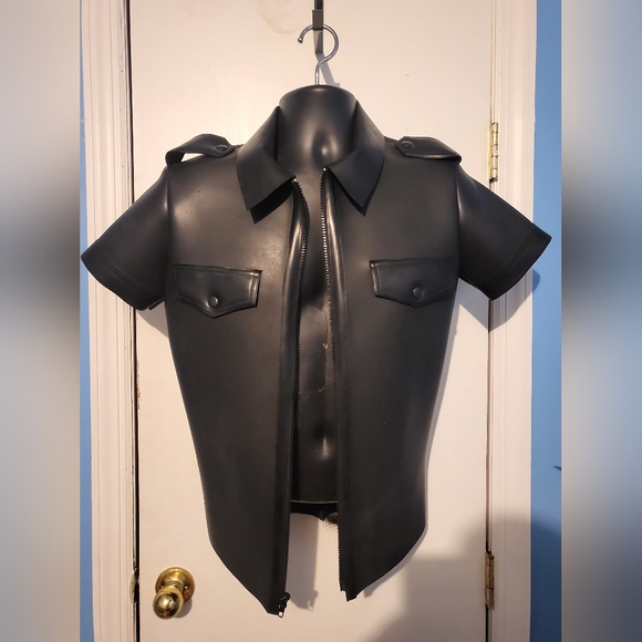 Latex Medium Military Shirt - Picture 3 of 4